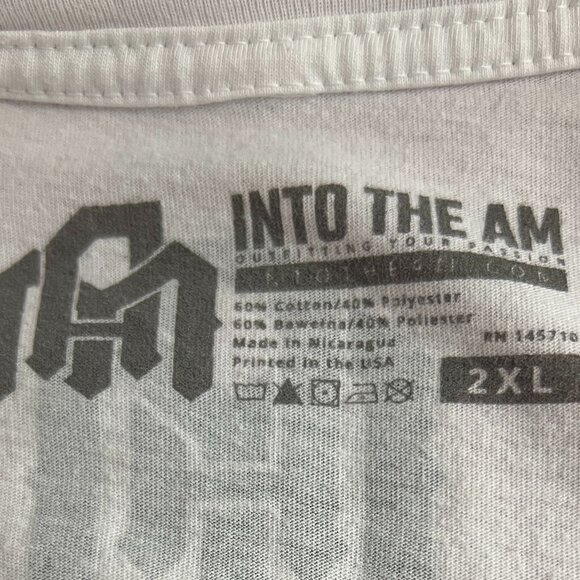 Into the AM Universal Love Glow-in-the-Dark Astronaut Tee T-Shirt SZ 2XL - Picture 2 of 4